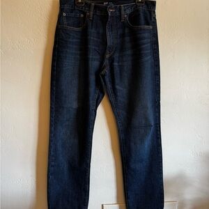GAP Men's Deep Indigo Straight Jeans